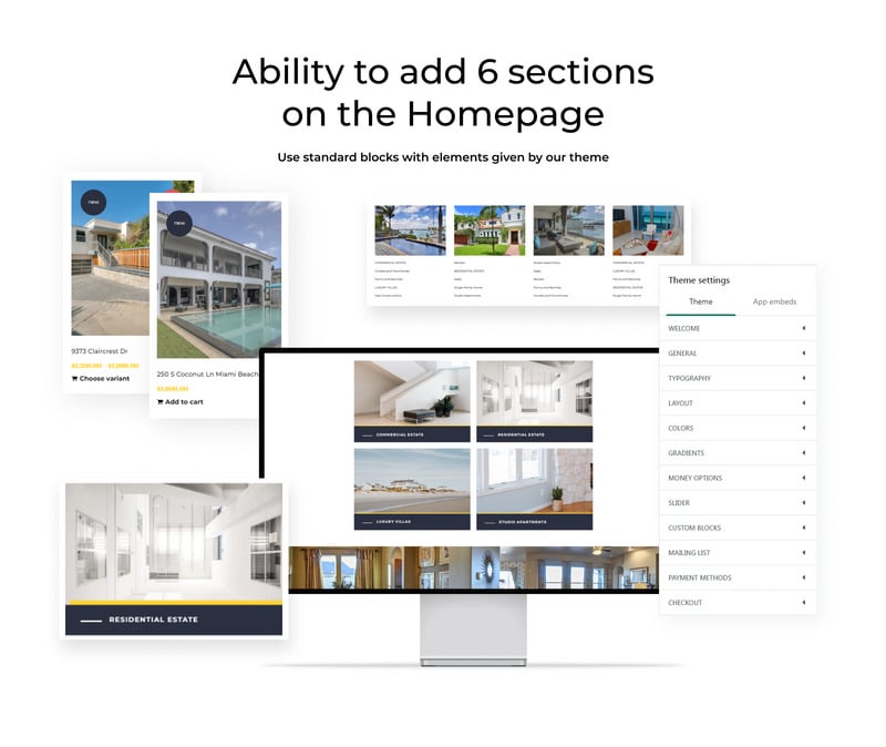 RENTS - Real Estate Multipage Clean Shopify 主题