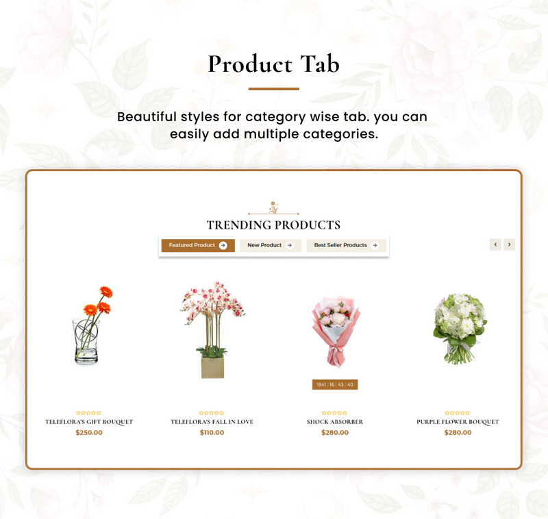 Flowshop - 超级花卉 Shopify 2.0 超级主题 #282875