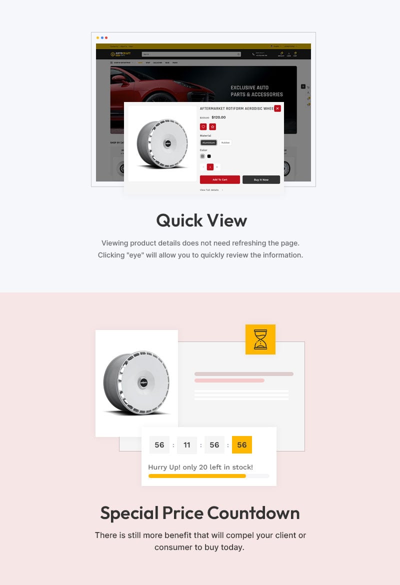 Autocraft - 汽车及零配件大型商店多用途 Shopify 2.0 响应式主题
