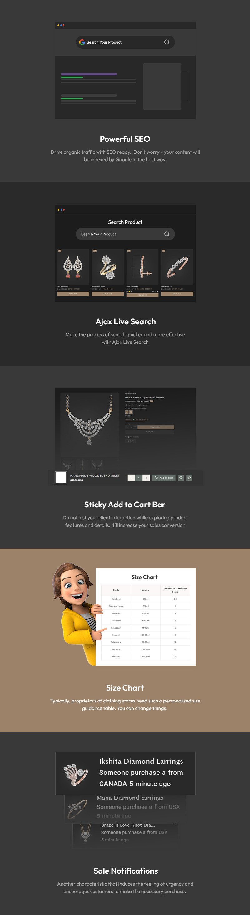 Gemshine - 现代珠宝店 Shopify 2.0 响应式主题 | Shopify OS 2.0