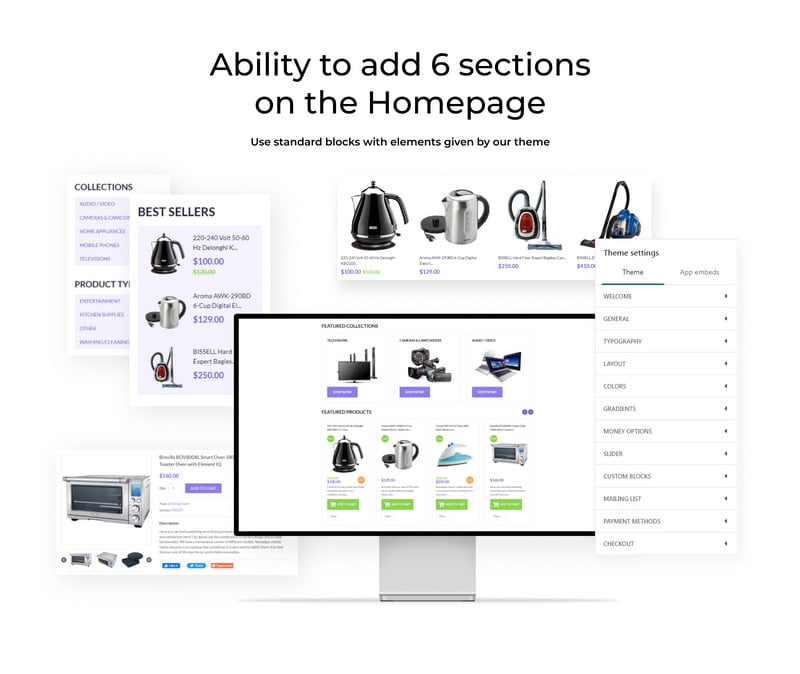 智能商店和电子产品 Shopify 主题 #53497