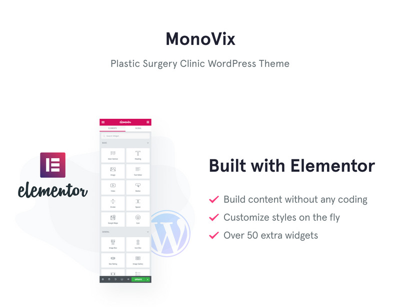 MonoVix - 整形外科诊所 WordPress 主题 #52477