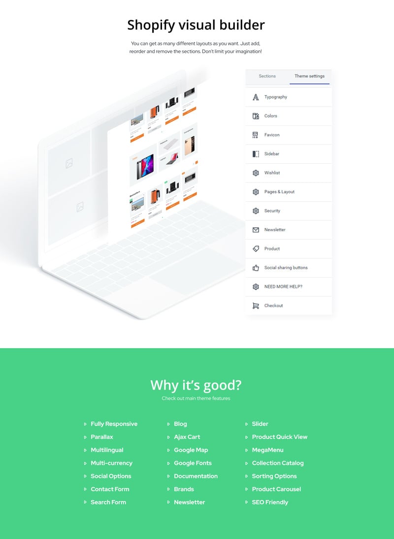 Megastore-响应式Hugesale Shopify主题 #173642