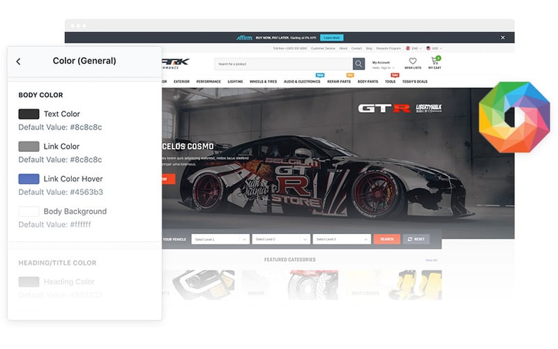 SPARK – 汽车和汽车零部件 Automotive Shopify Section Theme OS 2.0