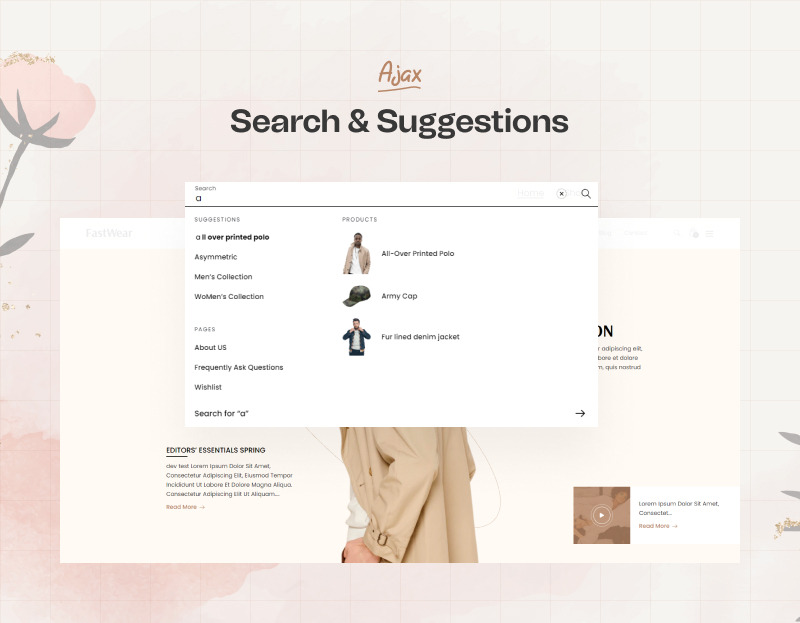 Fast Wear - 时装店最小 Bootstrap Shopify 主题