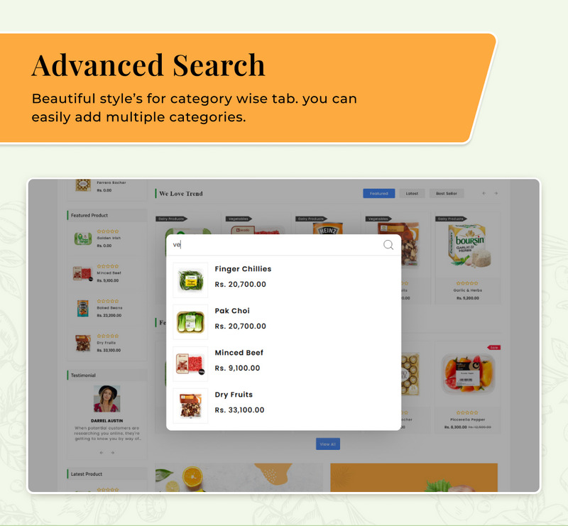 FreshG Mega Grocery–食品饮料–咖啡 Shopify 2.0 高级响应主题