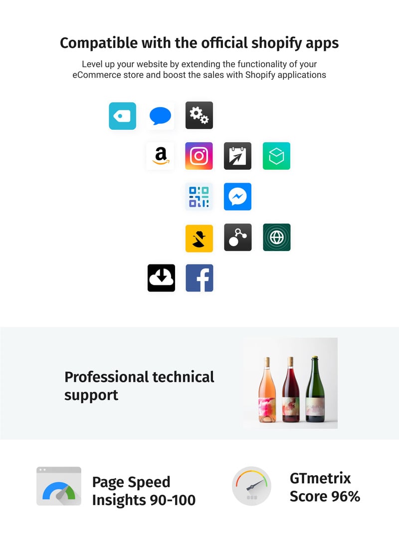 Vinazi - 饮料和葡萄酒电子商务 Shopify 主题 #216478