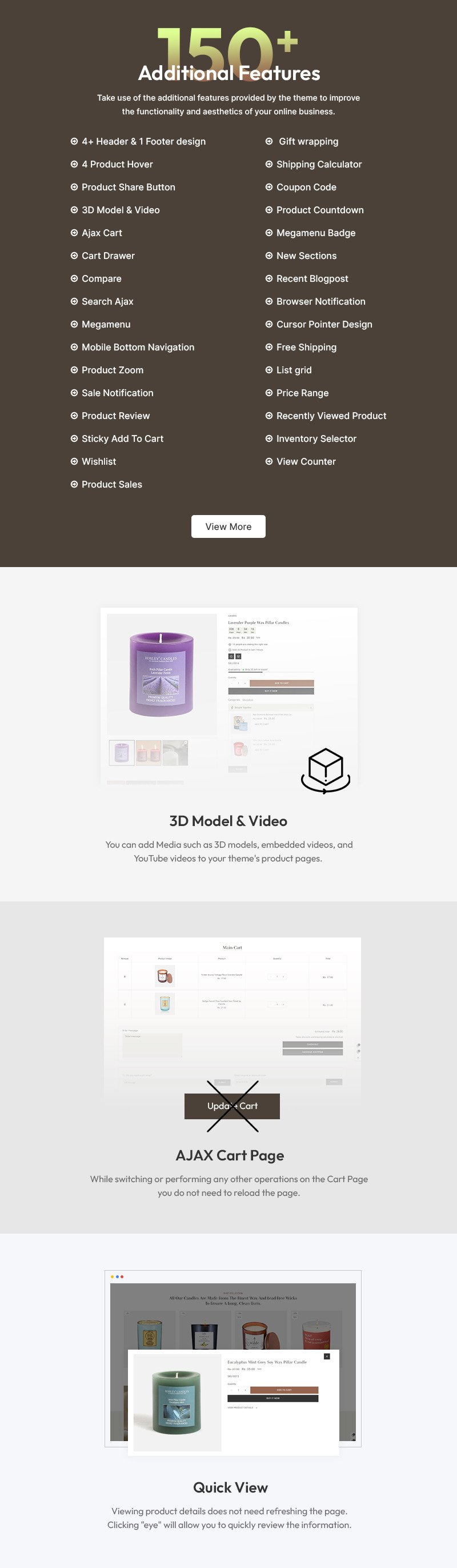 蜡烛 - 手工蜡烛店多用途 Shopify 2.0 响应式主题 #417447