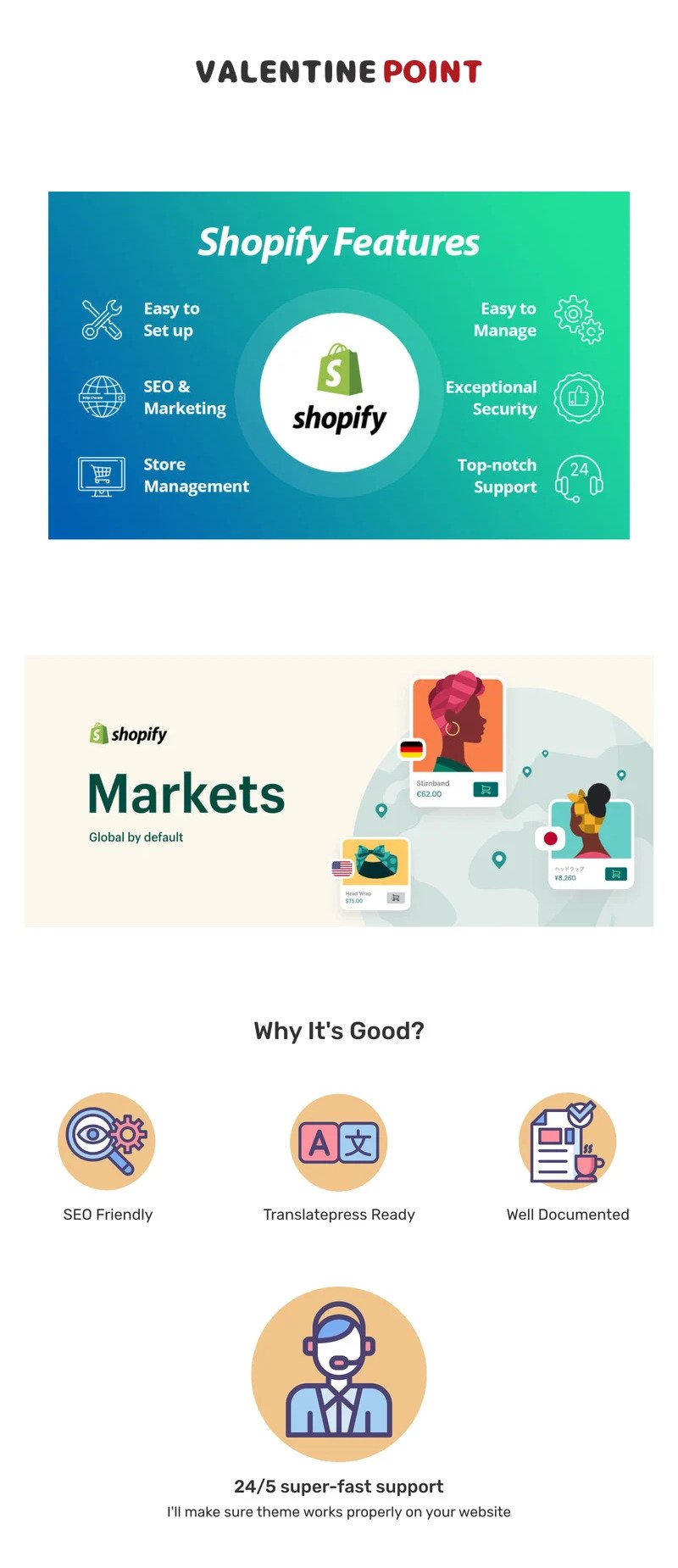 Valentine Point - 情人节和圣诞礼物多用途 Shopify 主题