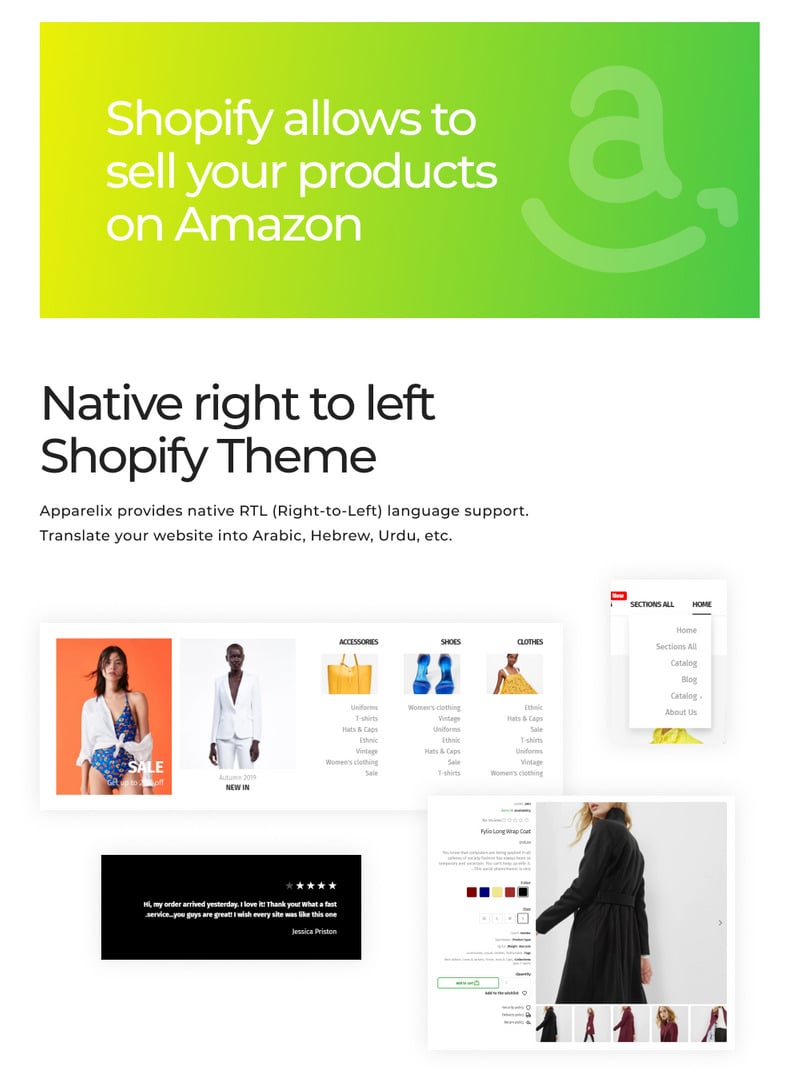 Apparelix-清洁多用途Shopify主题 #87247