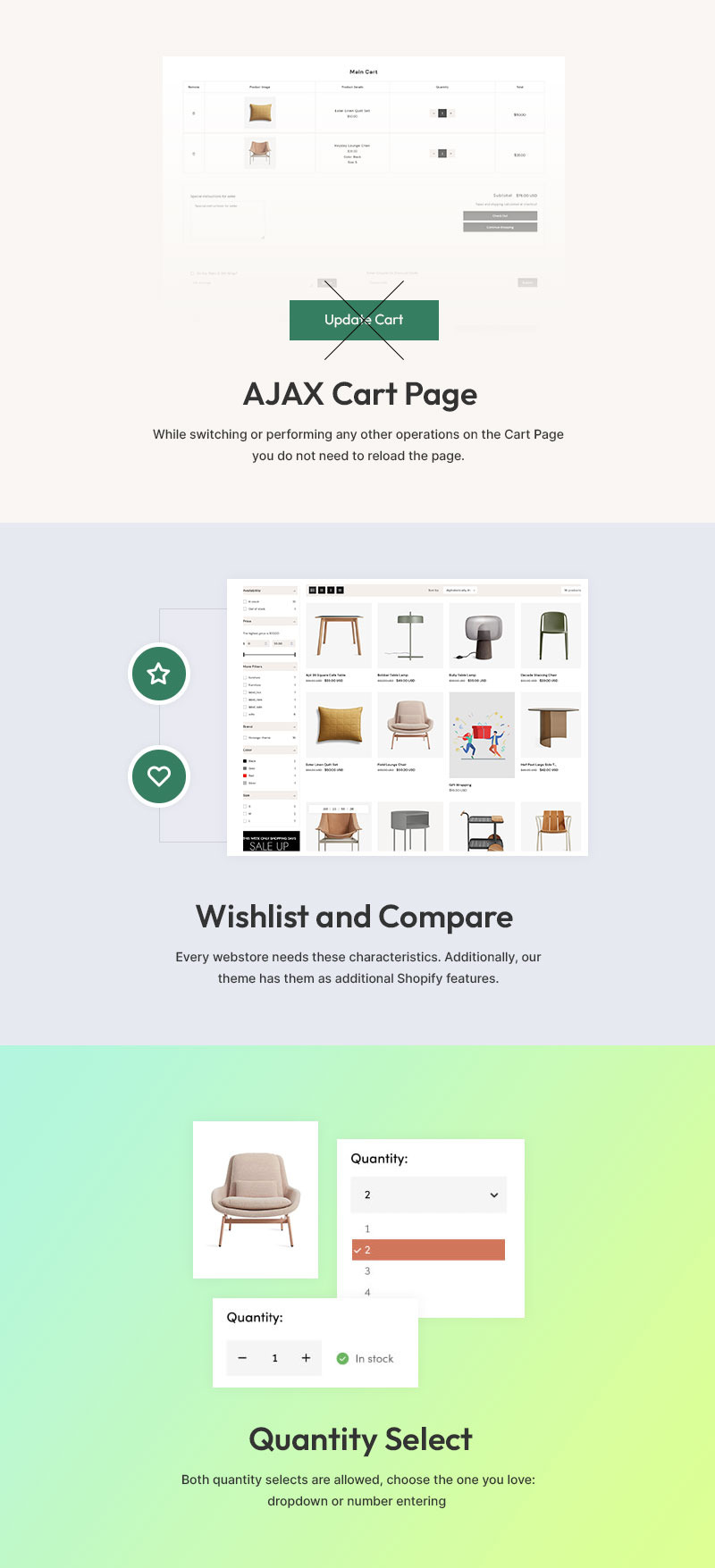 Homingo - 现代家具和家居室内装饰多用途 Shopify 2.0 响应式主题