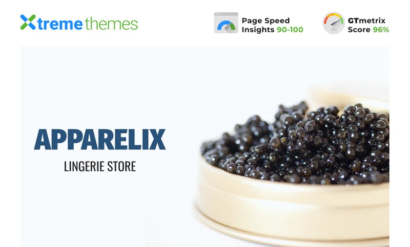 Apparelix Caviar Store Shopify 主题 #191351