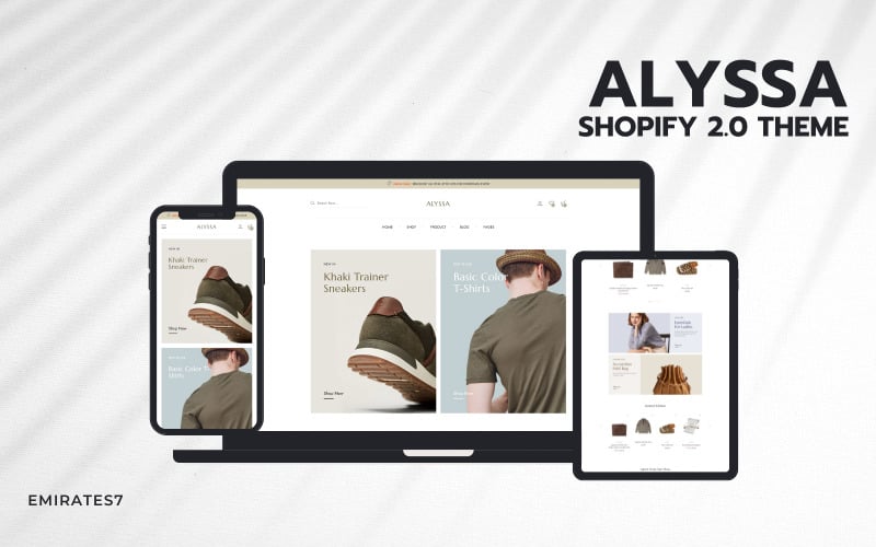 Alyssa-高级时尚 Shopify 2.0 主题 #409661