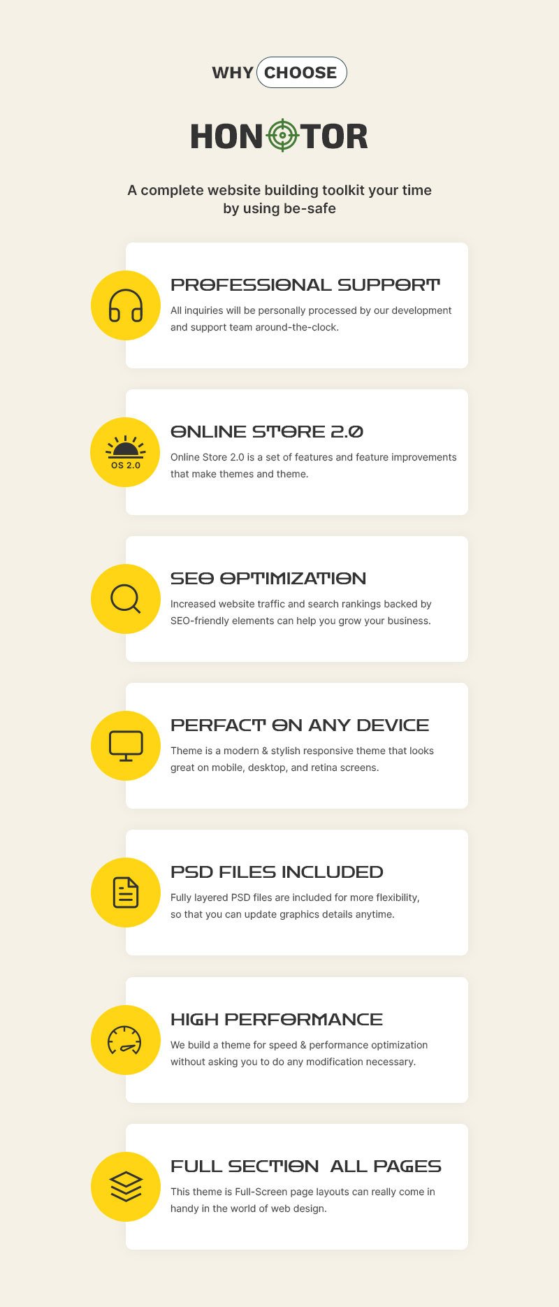 Hontor - 狩猎和户外枪支商店多用途 Shopify 2.0 响应式主题