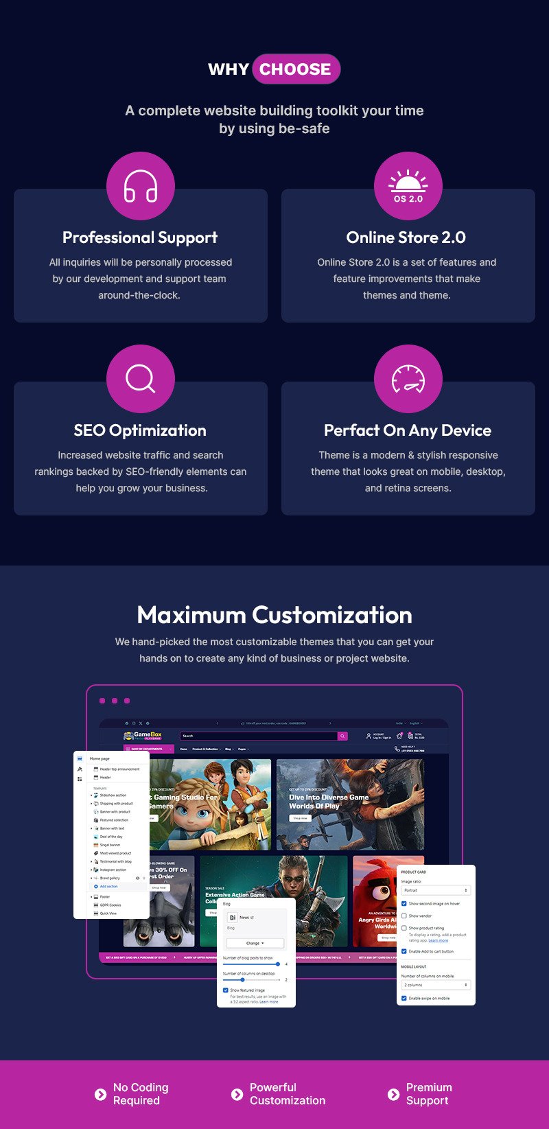 Gamebox - 在线游戏商店多用途 Shopify 2.0 响应式主题
