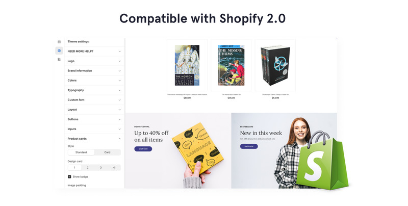 Novel Nook - 文学在线商店 2.0 Shopify 主题 #52933
