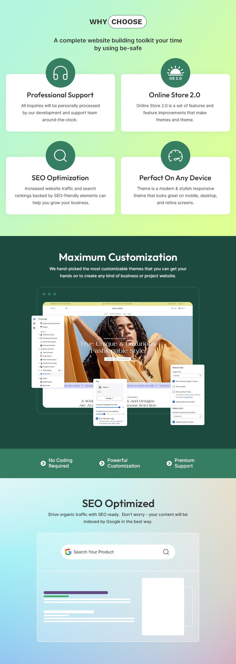 Masculine - 时尚商店 Shopify 2.0 响应式主题 #411498