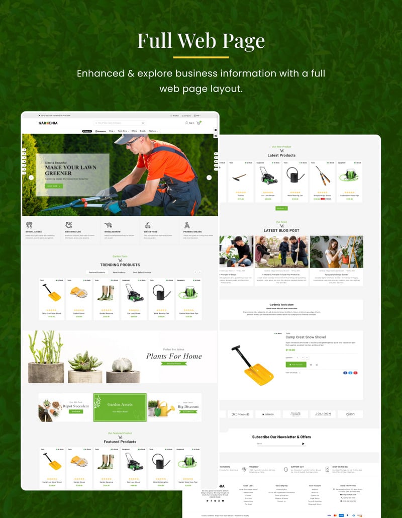 Gardenia - Mega Tools Plant Super Shopify 商店