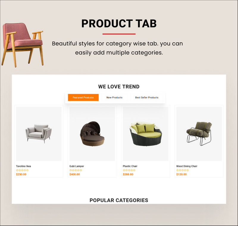 Homeify Mega Wood–家具家居–装饰 Shopify 2.0 主题