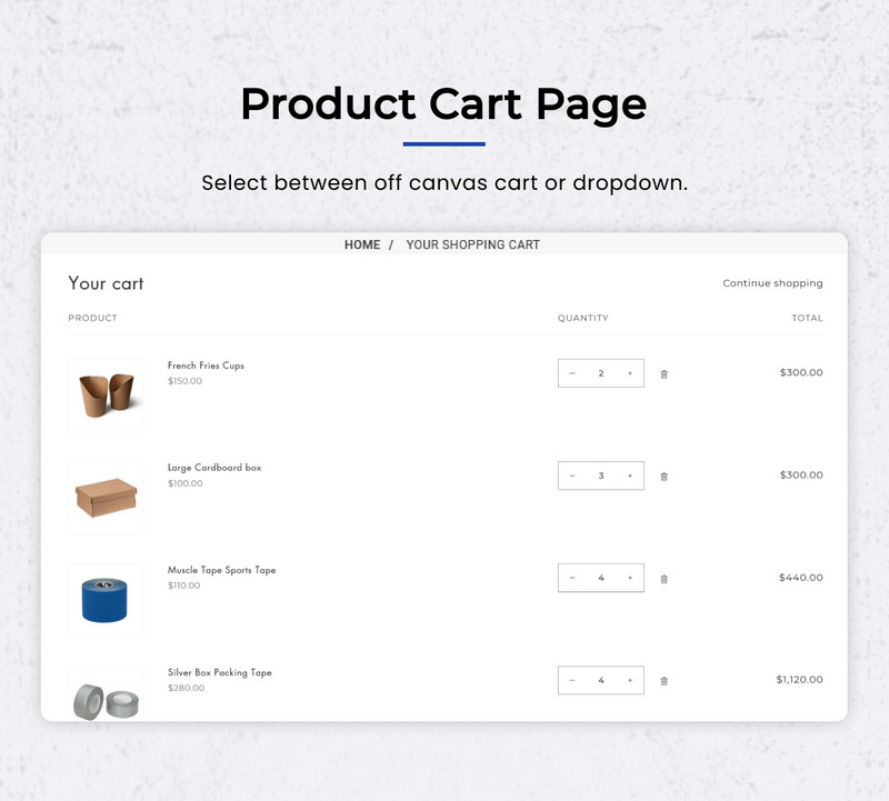 Pack Track - Mega Packaging Shopify 2.0 模板