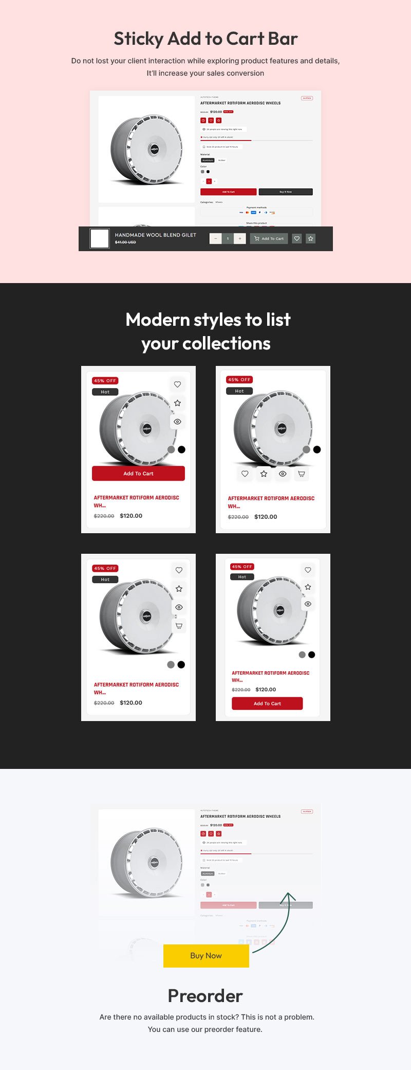 Autocraft - 汽车及零配件大型商店多用途 Shopify 2.0 响应式主题