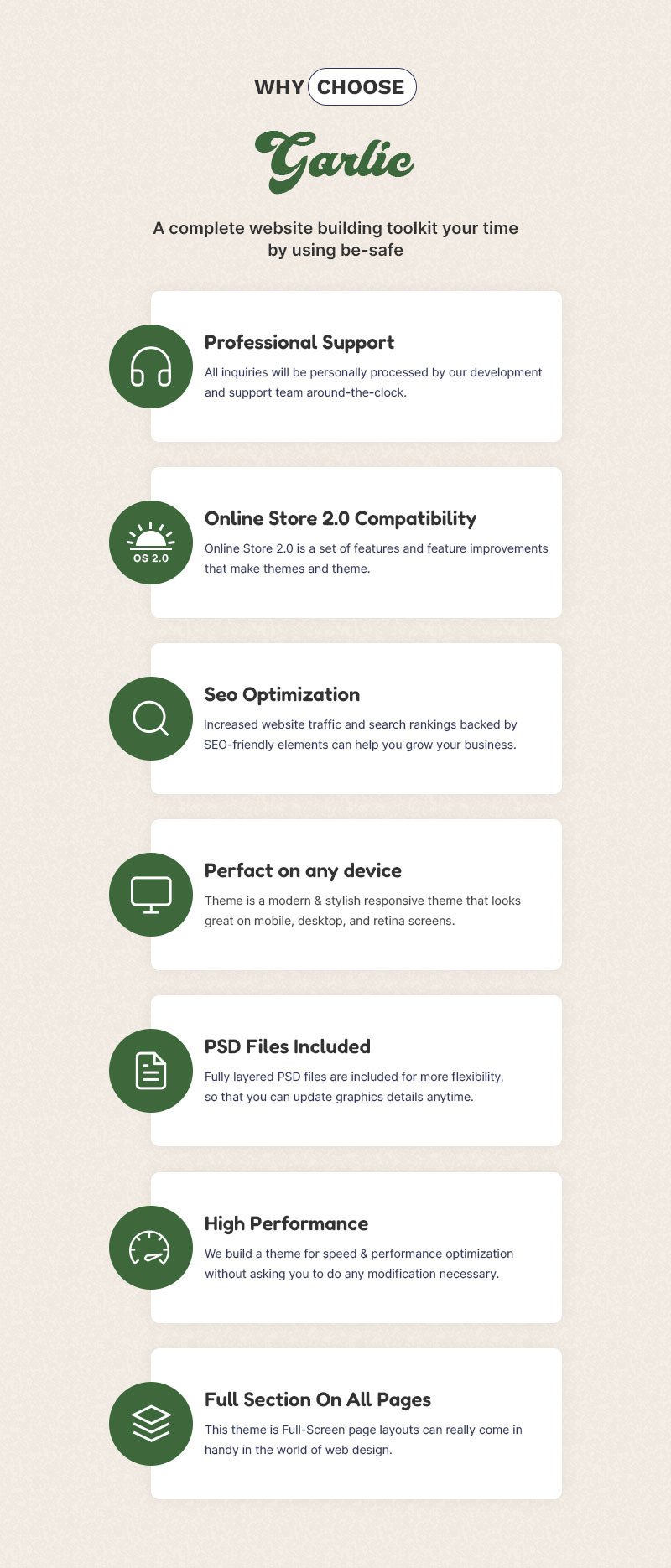 Garlic - 披萨、餐厅和快餐店多用途 Shopify 2.0 响应式主题