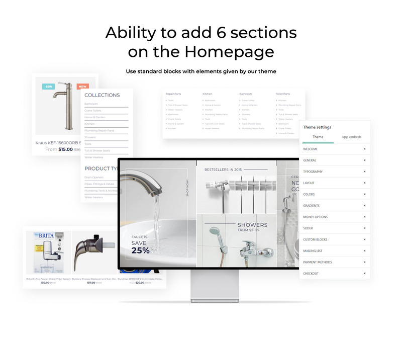 Plumbre - 管道和建筑零件商店 Shopify 主题 #61388