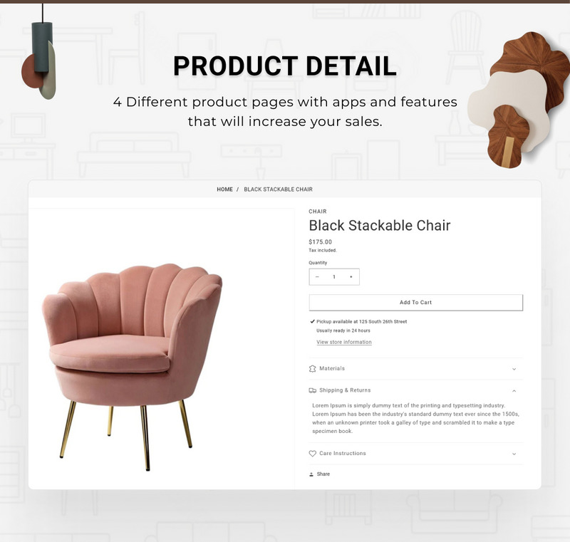 Sit Stay - Mega Furniture Shopify 2.0 响应式主题