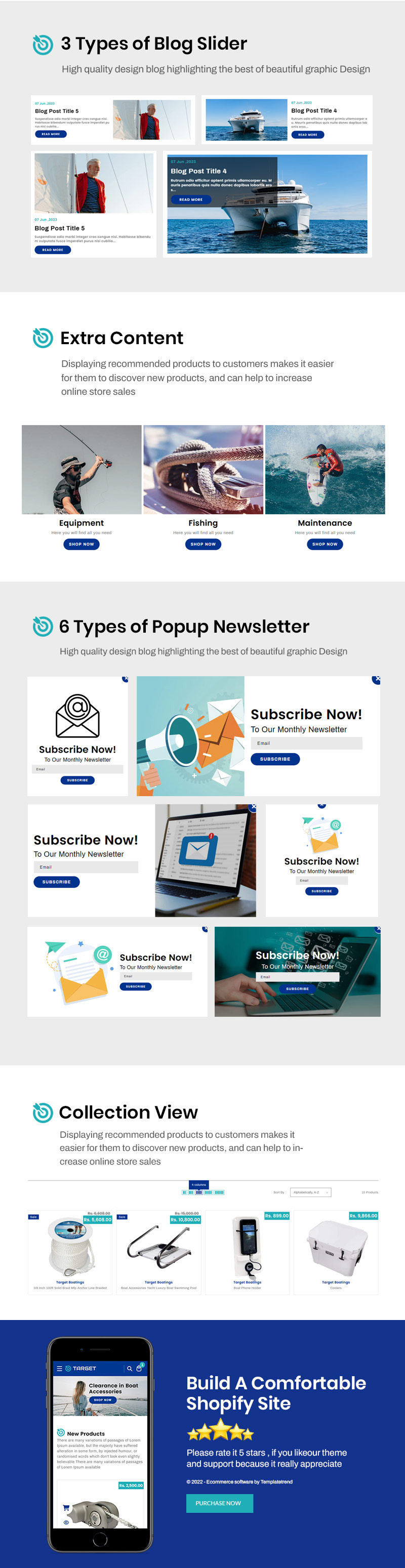 Target Fishing Cruise - 在线门票 Shopify OS 2.0 主题