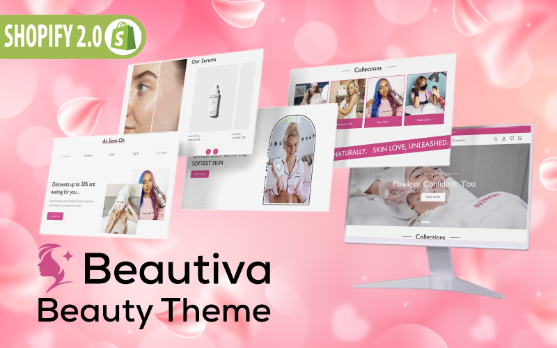 Beautiva - 美容和化妆品 Shopify 主题 #335837