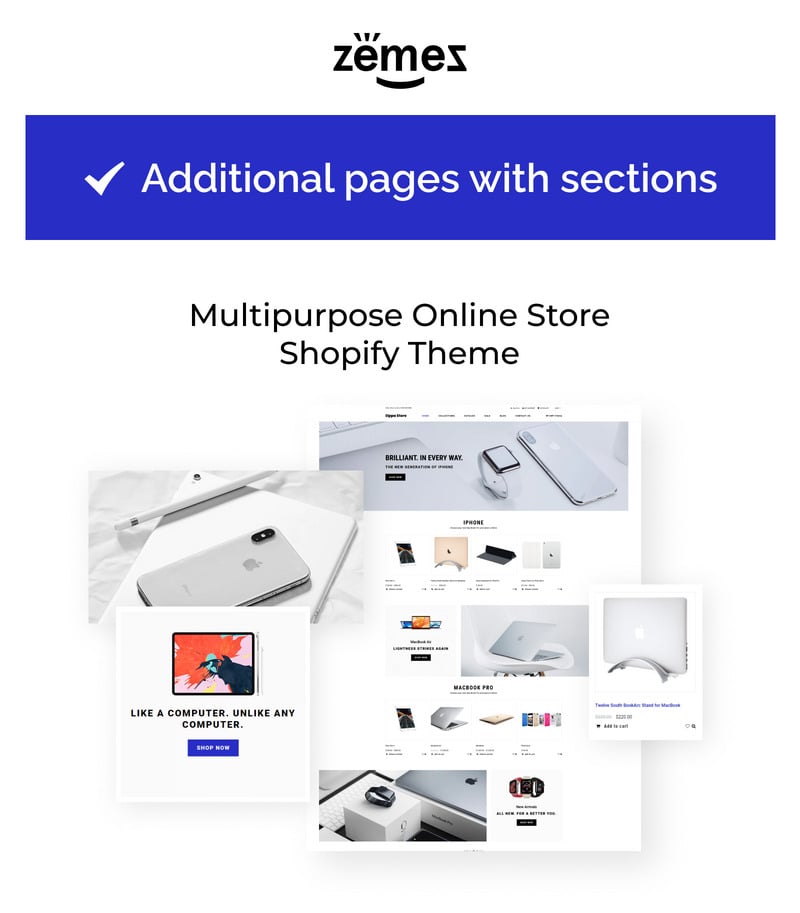 Eppla Store - Electronics & Gadgets Clean Shopify 主题