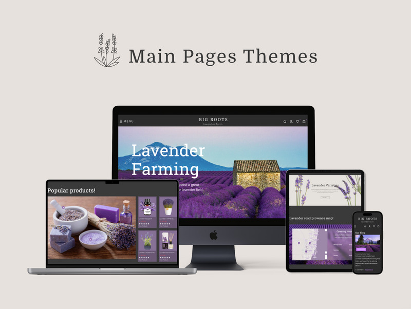 Big Root - 花店、装饰、鲜花、礼品庆典、艺术 Shopify 2.0 商店