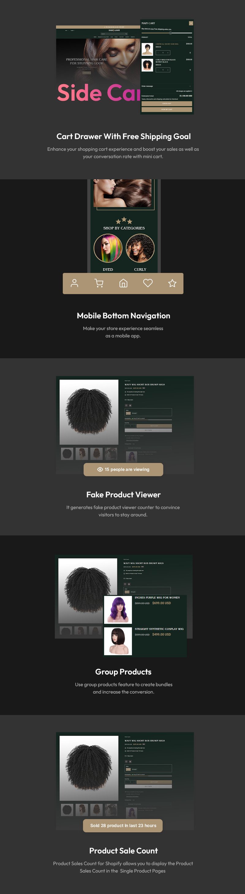 Hairloom - 美发沙龙和理发店多用途 Shopify 2.0 响应式主题