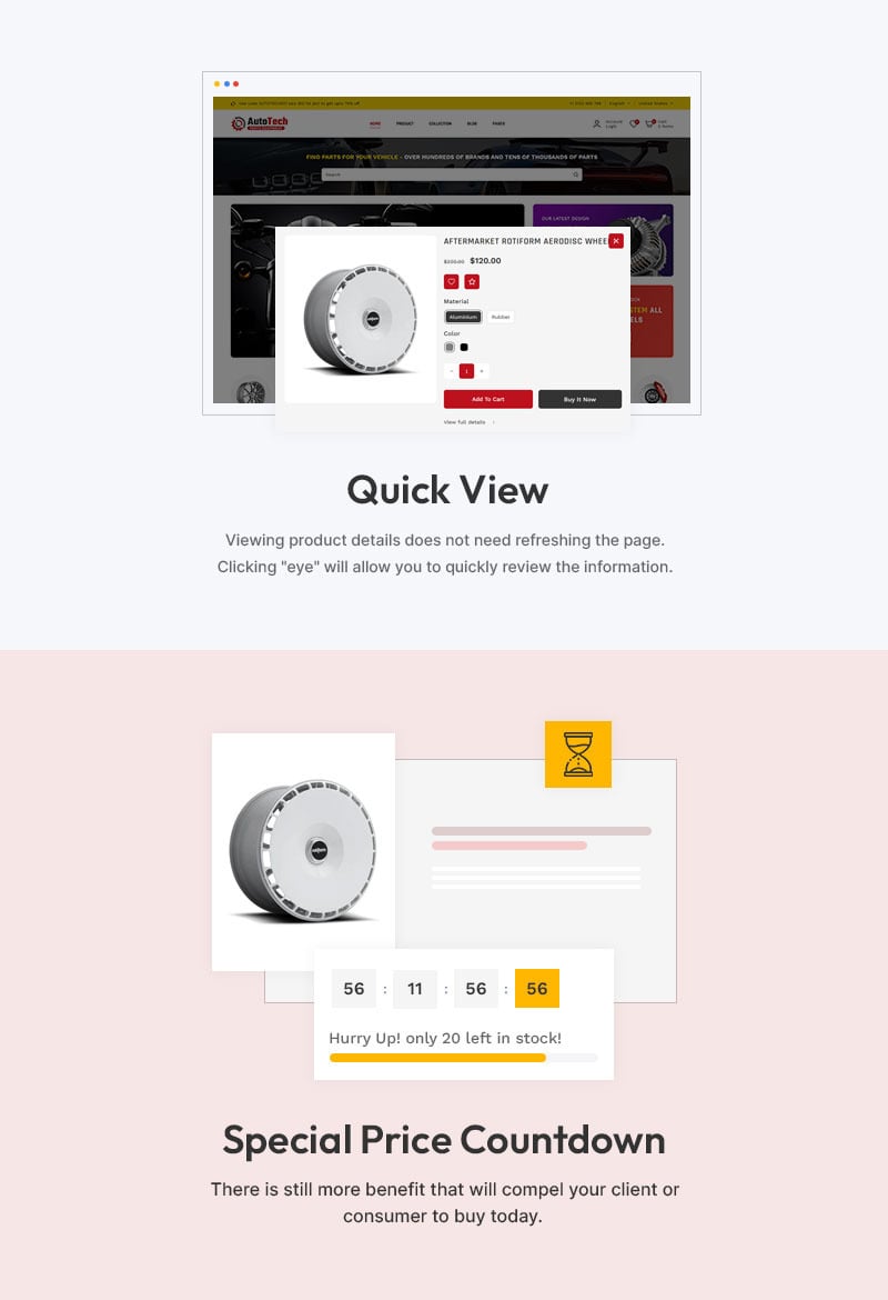 Autotech - 汽车及零配件大型商店多用途 Shopify 2.0 响应式主题