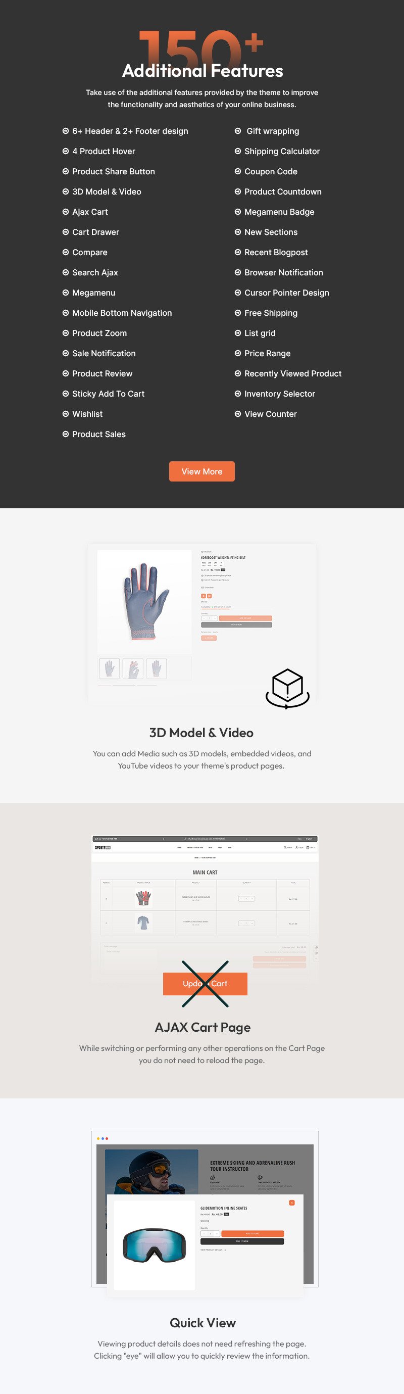 Sportyrun - 运动服装和健身器材多用途 Shopify 2.0 响应式主题