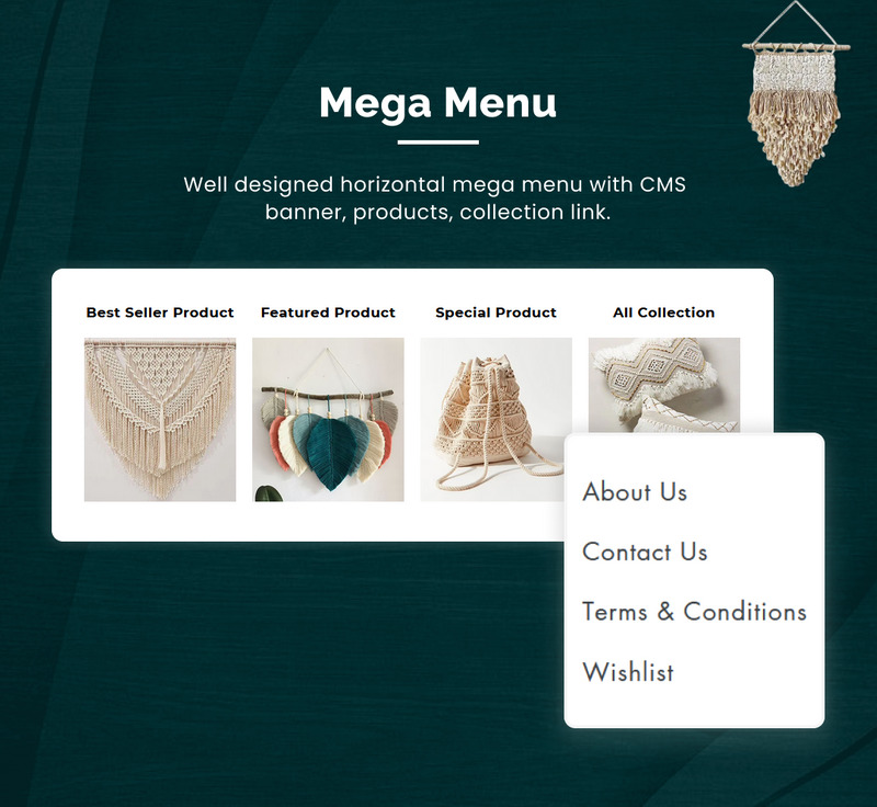 Mackrame - 工艺和艺术 Shopify 2.0 响应式超级商店