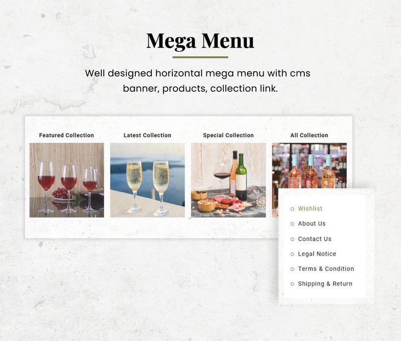 巴贝拉葡萄酒多用途 Shopify 商店 #248008