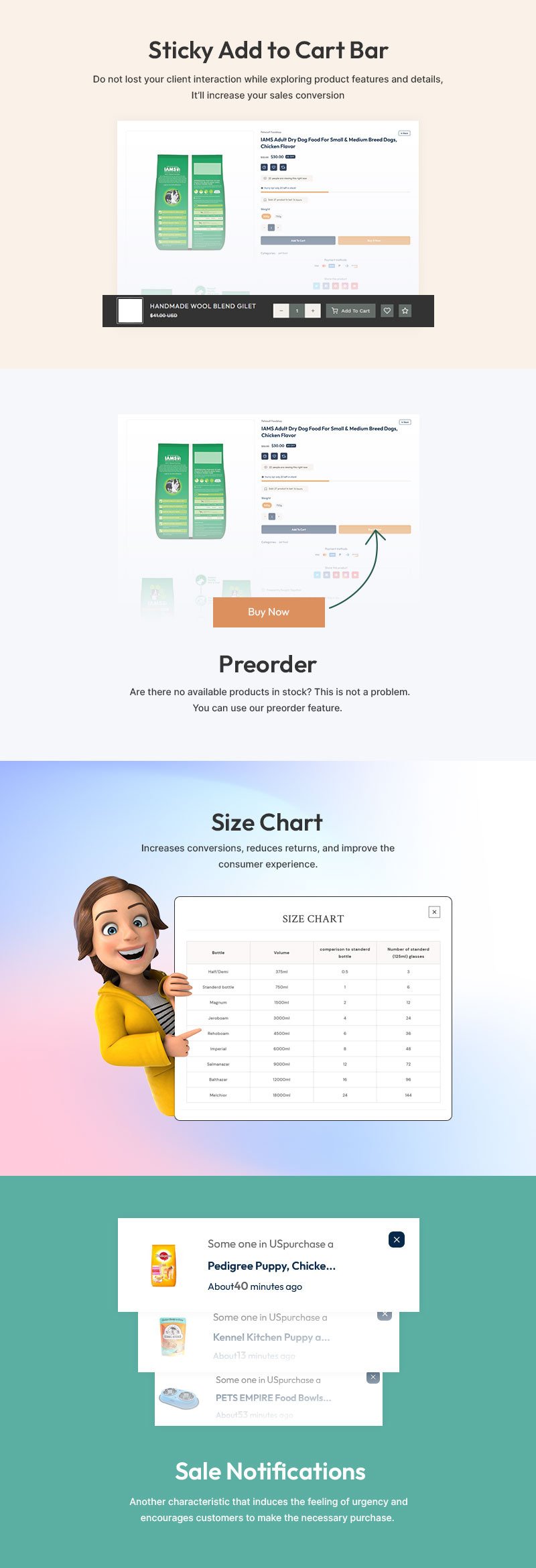 Petwild - 宠物时尚和宠物食品商店多用途 Shopify 2.0 响应式主题