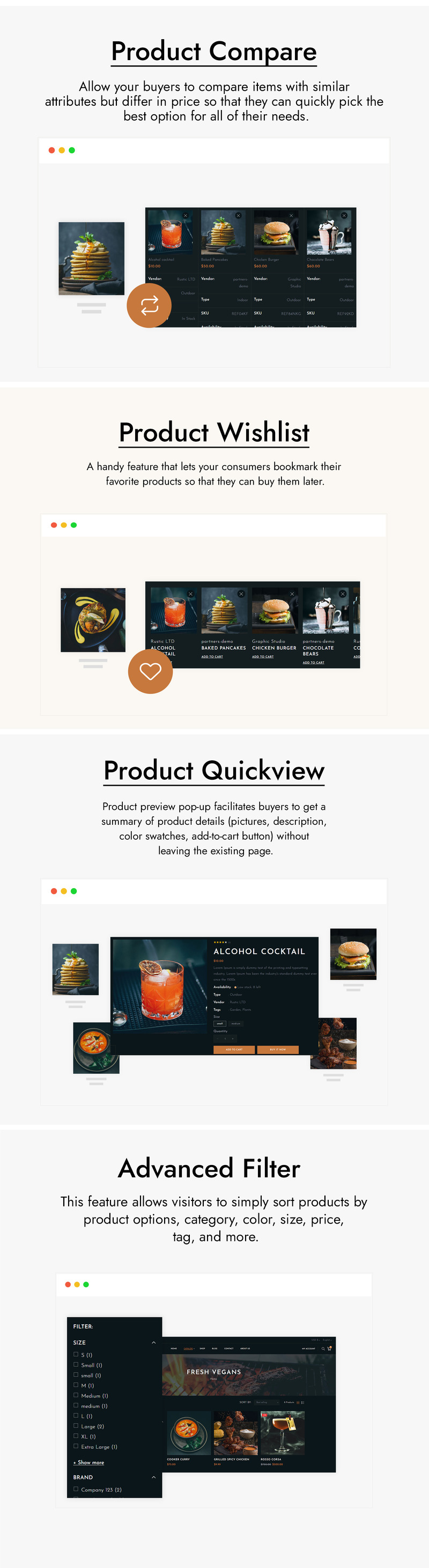 Bitesfood - 烧烤餐厅 Shopify 主题 #341075