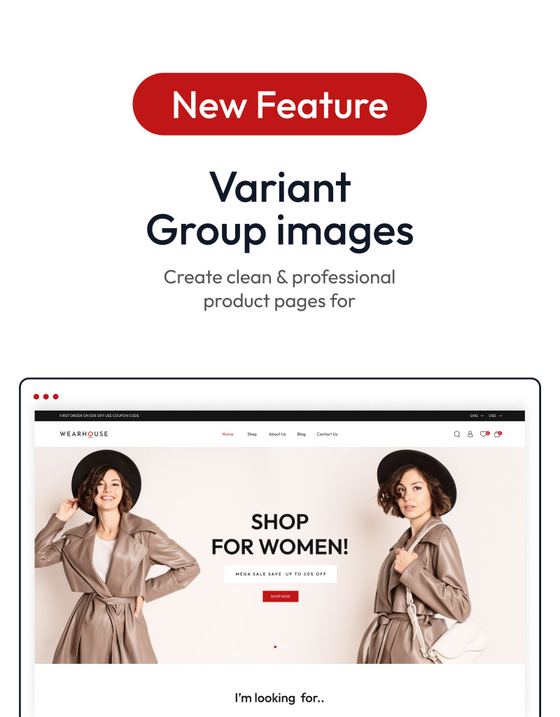 Wearhouse - Fashion & Accessory 高级 Shopify 2.0 多用途响应式主题