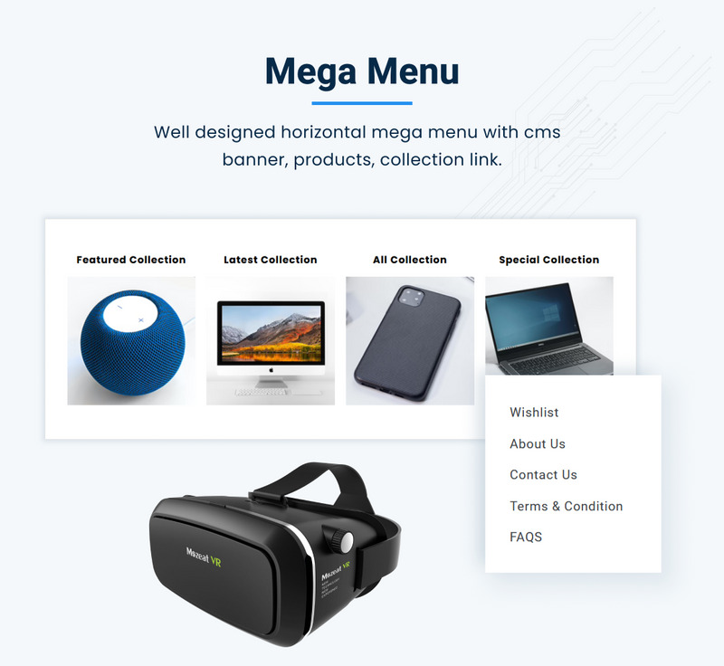 Electrick - Mega Electronics Shopify 2.0 超级商店