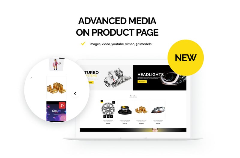 Spare - 汽车配件 Shopify 主题，汽车 #54971