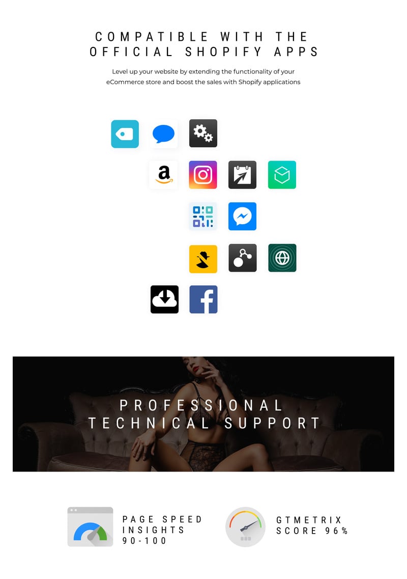 Under + Wear-内衣店Shopify主题 #85219