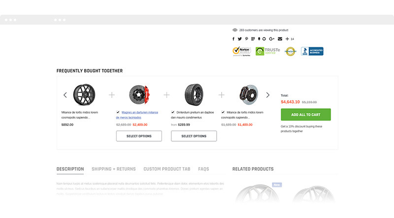 SPARK – 汽车和汽车零部件 Automotive Shopify Section Theme OS 2.0