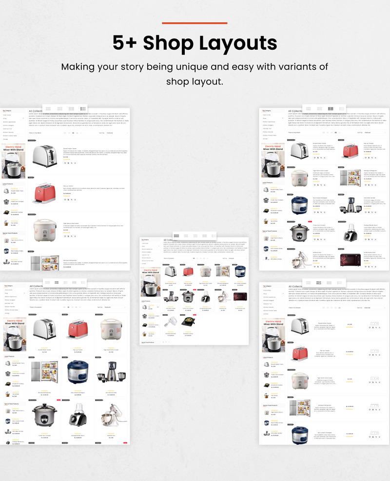 Kitcher - Mega Kitchen Super Store Shopify 2.0 高级主题