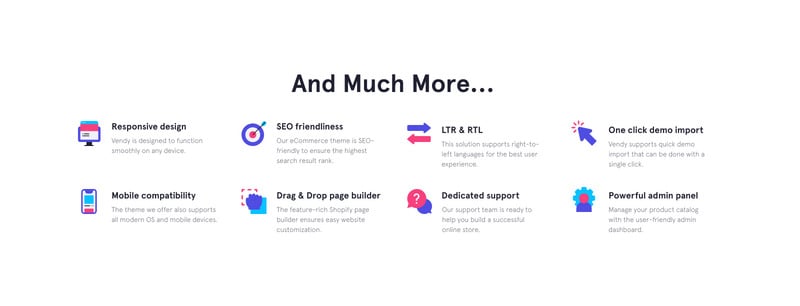 Vendy Pro - 创新的多功能 Shopify 主题操作系统 2.0