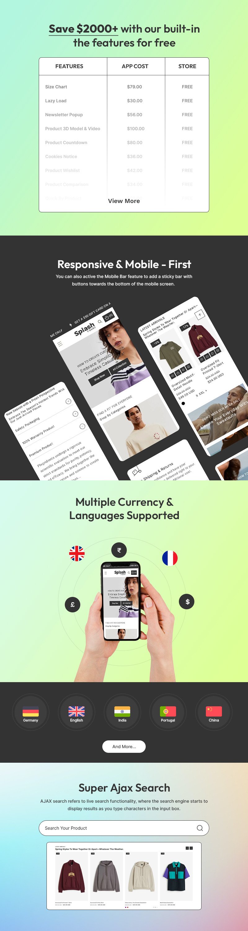 Splash - 高级时尚 Shopify 2.0 响应式主题 #409014