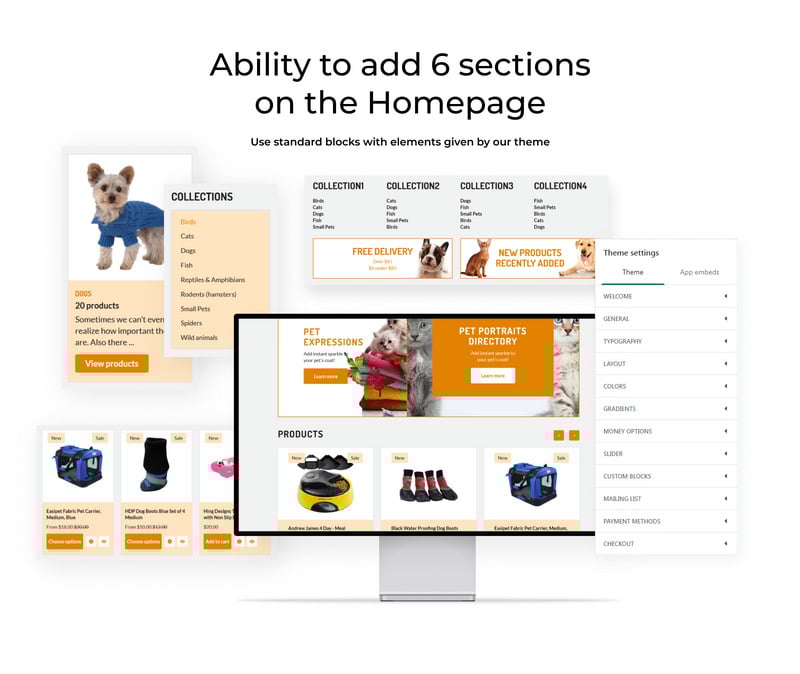 动物和宠物 Shopify 主题 #57760