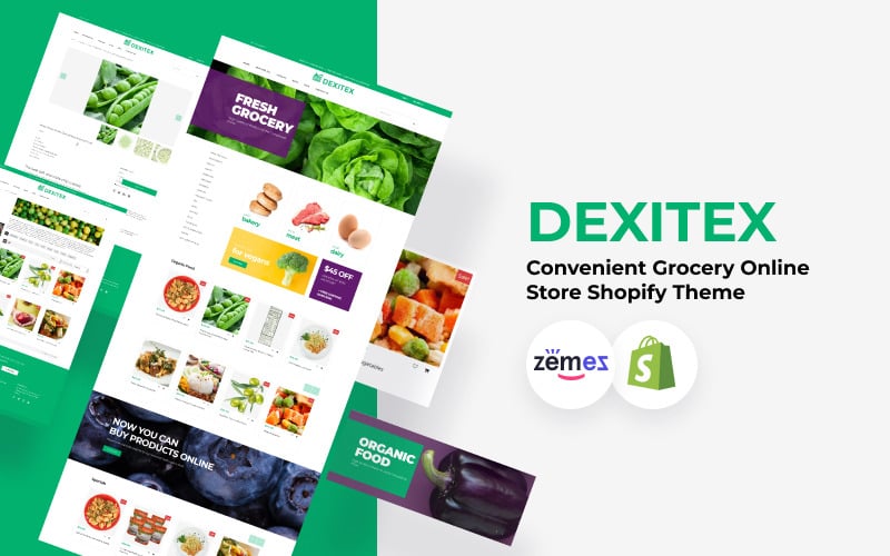 Dexitex-便利杂货在线商店Shopify主题 #67907