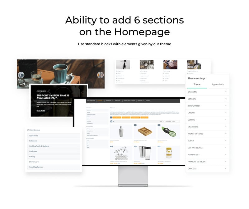 厨房用品 Shopify 电子商务主题 #71323